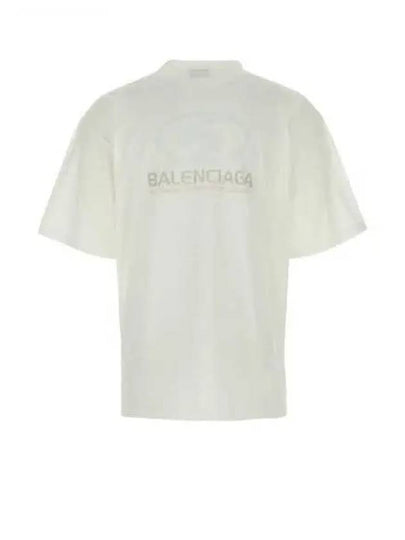 Surfer Medium Fit Short Sleeve T-Shirt White - BALENCIAGA - BALAAN 2