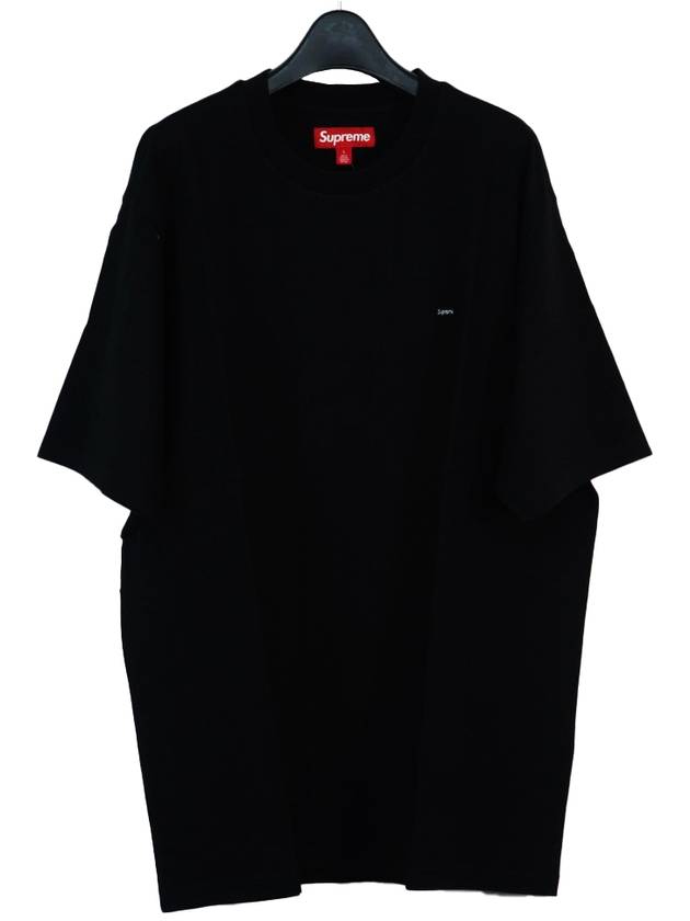 Italy Origin Top Wear Small Box Short Sleeve T Shirt Black FW23KN41 - SUPREME - BALAAN 3