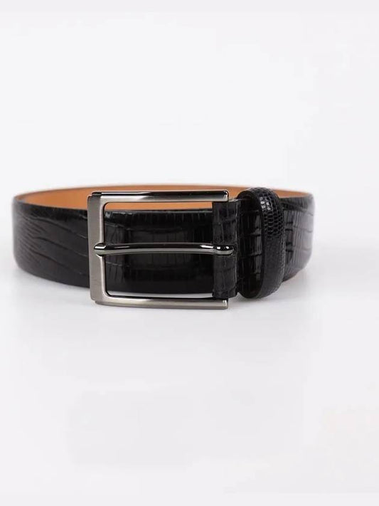 IKALOOK ITALY Square Leather Suit Belt BE105 - IKALOOOK - BALAAN 2