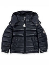 Kids New Maya Hooded Down Padding Night Blue - MONCLER - BALAAN 2