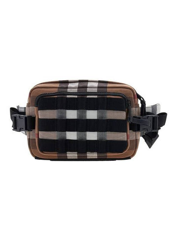 Paddy Check Belt Bag Brown - BURBERRY - BALAAN 1