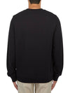 Rufus Embroidery Logo Sweatshirt Black - A.P.C. - BALAAN 4