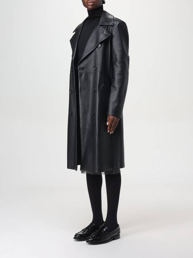 Giostra nappa leather trench coat black - MAX MARA SPORTMAX - BALAAN 5