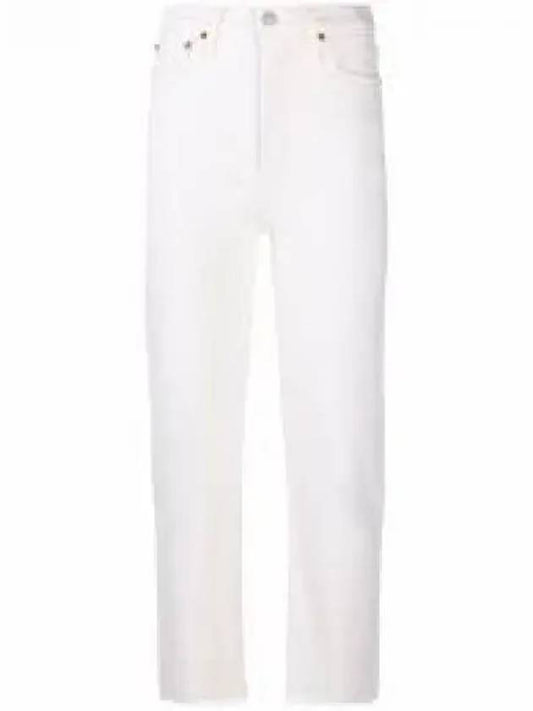 70S Stove Pipe Denim Pants Vintage White 1933WSTV27VTWH 1237643 - RE/DONE - BALAAN 1