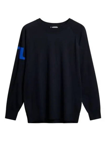 Men's Gusten Knit Sweater Black - J.LINDEBERG - BALAAN 2