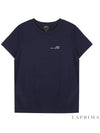 Item Logo Crew Neck Short Sleeve T-Shirt Navy - A.P.C. - BALAAN 9