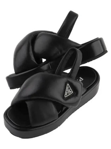 soft padded wedge sandals - PRADA - BALAAN 1