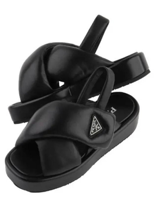 Soft Padded Wedge Sandals Women - PRADA - BALAAN 1