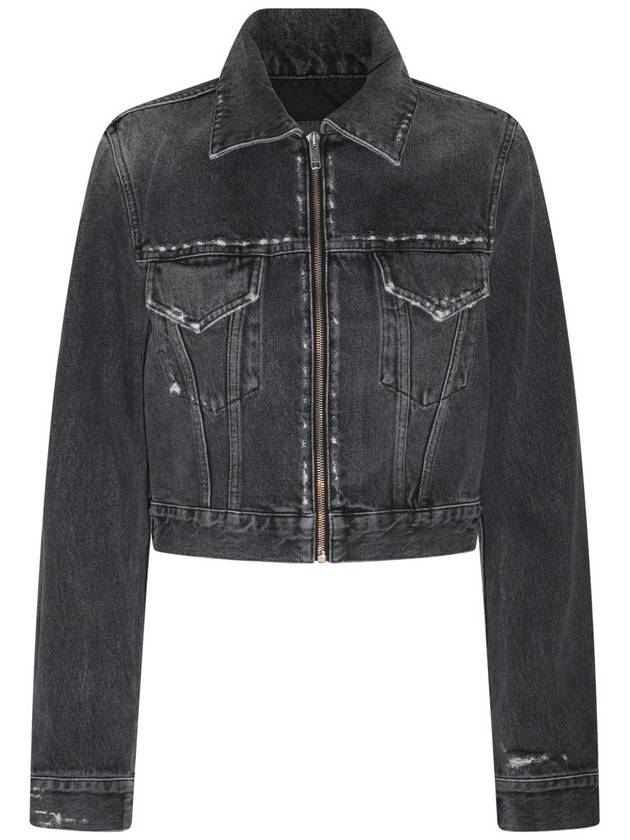 23 fw Dark Gray Denim Jacket BW00K45Y5N001 B0480471682 - GIVENCHY - BALAAN 1