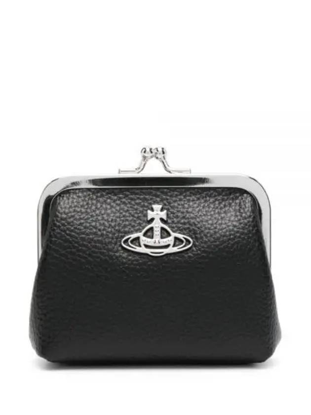 ORB Logo Coin Purse Black - VIVIENNE WESTWOOD - BALAAN 2