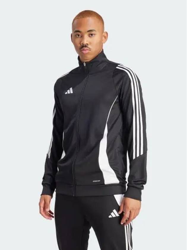 Tiro 24 Slim Fit Zip Up Jacket Black - ADIDAS - BALAAN 2