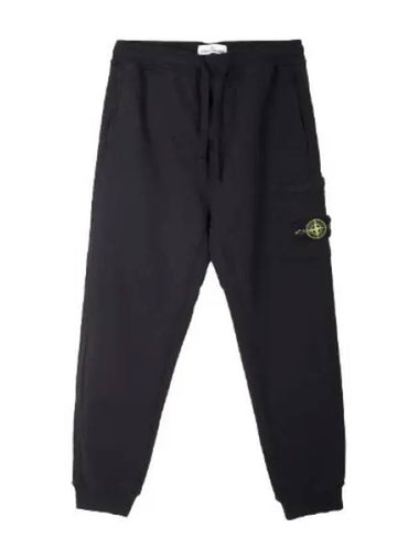 Cotton Fleece Cargo Sweatpants Regular Fit - STONE ISLAND - BALAAN 1