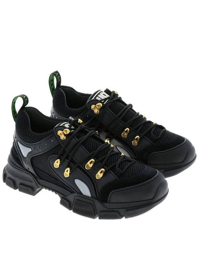 543149 Flashtrack Black Men’s Sneakers - GUCCI - BALAAN 2