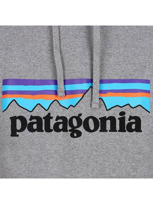 P 6 Logo Uprisal Hoodie Grey - PATAGONIA - BALAAN 7