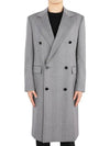 23 F W Men's Check Long Coat Gray IT40407E ITC61607 930 - RVR LARDINI - BALAAN 1