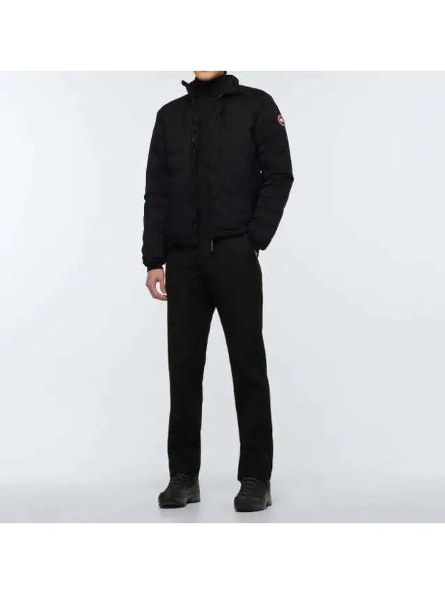 Lodge Down Short Padding Jacket Black - CANADA GOOSE - BALAAN 3