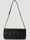 Tube Quilting Small Shoulder Bag Black - SAINT LAURENT - BALAAN 3