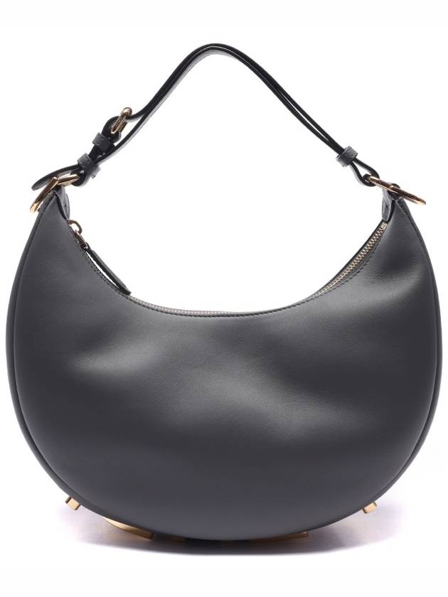 Women's graphy Small Hobo Shoulder Bag Dark Gray - FENDI - BALAAN.