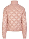 BINIC lightweight short padding light pink - MONCLER - BALAAN.