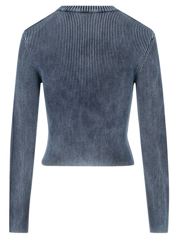 M-Anchor-A Knit Top Blue - DIESEL - BALAAN 3