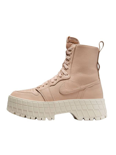 Women's Air Jordan 1 Brooklyn Wolker Boots Beige - NIKE - BALAAN 1