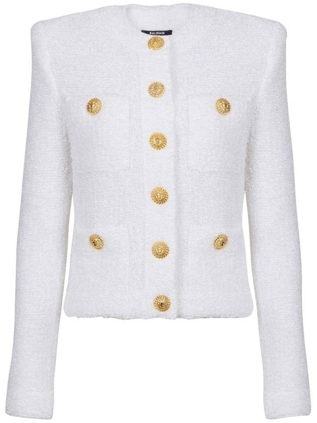 Balmain Jackets White - BALMAIN - BALAAN 1