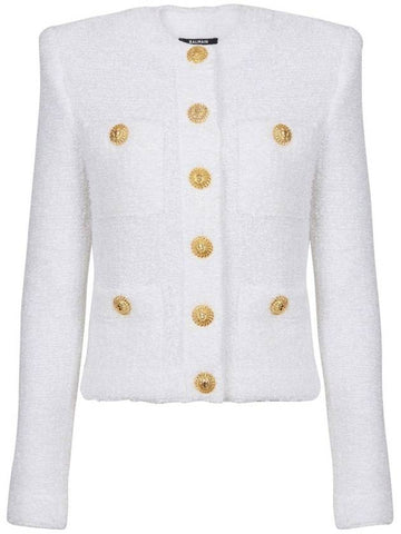 Balmain Jackets White - BALMAIN - BALAAN 1