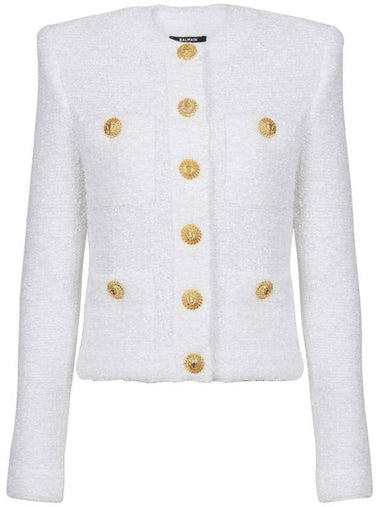 Balmain Jackets White - BALMAIN - BALAAN 1