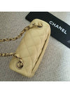 Mini Flap Lambskin Cross Bag Light Yellow - CHANEL - BALAAN 3