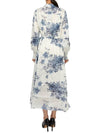 Women s Long Dress WD629Z DENIM BLUE - ALLSAINTS - BALAAN 3