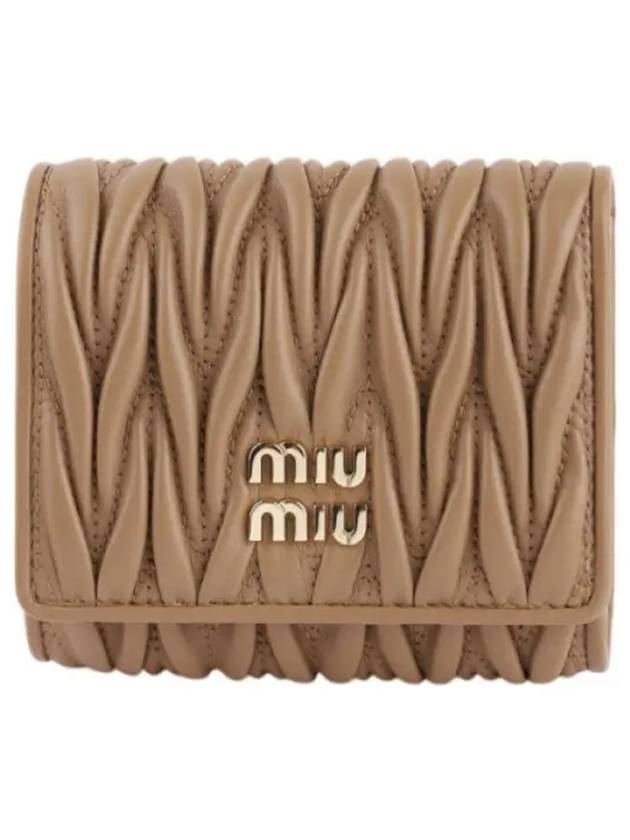 Small Materasse Nappa leather wallet - MIU MIU - BALAAN 1