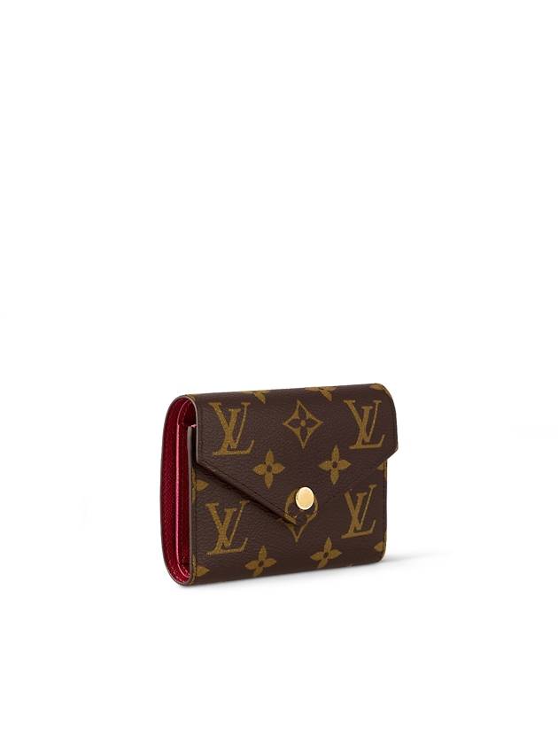 Victorine Monogram Half Wallet Fuchsia - LOUIS VUITTON - BALAAN 3