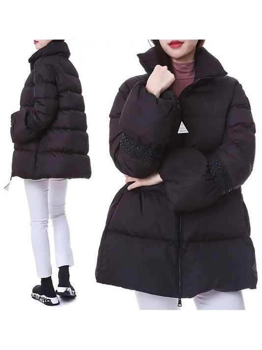 Barroude Short Puffer Padding Black - MONCLER - BALAAN 2