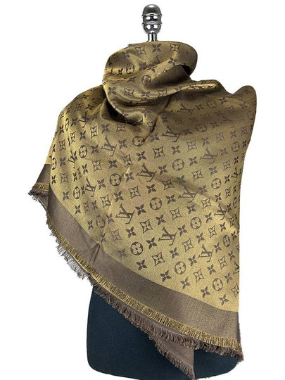 Monogram Shine Shawl Brown - LOUIS VUITTON - BALAAN 2