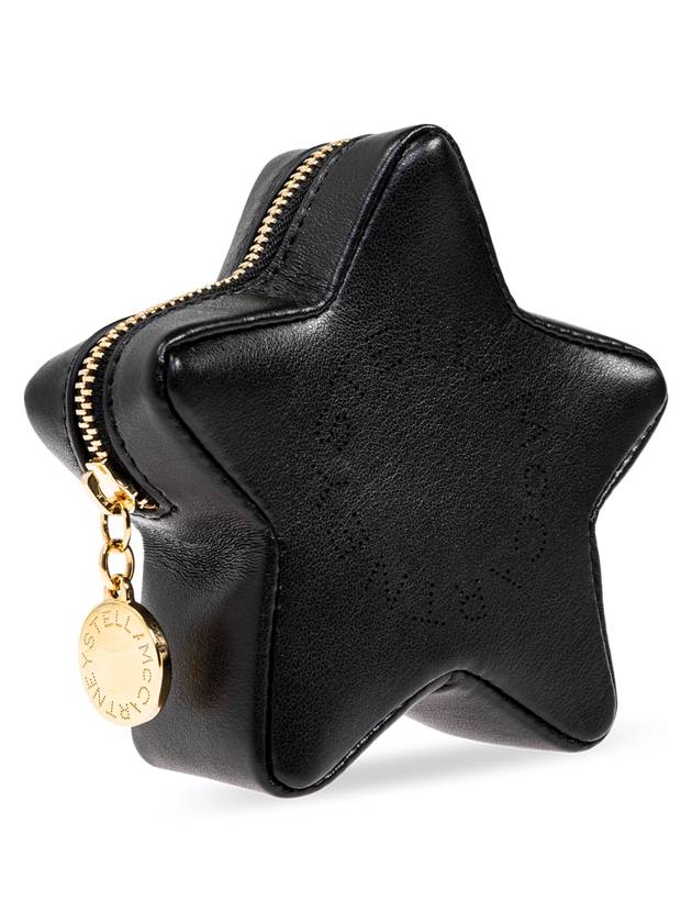 Stella McCartney Pouch With Keychain, Women's, Black - STELLA MCCARTNEY - BALAAN 4