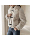 Bentil fox fur collar jacket - MONO AT.D - BALAAN 1