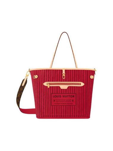 Neverfull Bandouliere Inside Out MM Monogram Tote Bag Sari - LOUIS VUITTON - BALAAN 1