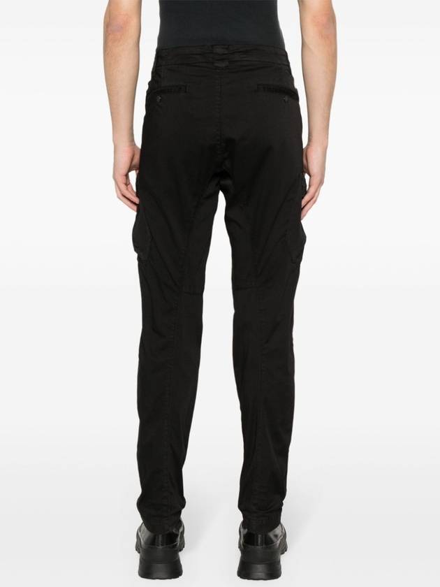 Lens Detail Cargo Straight Pants Black - CP COMPANY - BALAAN 6