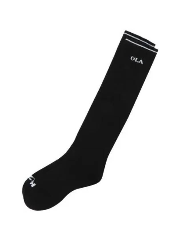 K2 Mountain Coolmax Pile Knee Socks Black - KATE - BALAAN 1