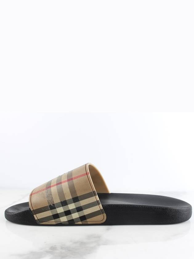 vintage check slippers - BURBERRY - BALAAN 7