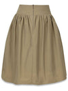 Balloon Skirt Shorts Uncut Balloon Skirt Beige MCFW23SK 2BE - MACKY - BALAAN 3