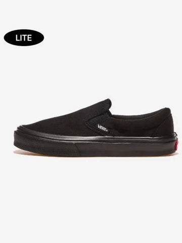 Shoes Sneakers Running Slip On Light BLACK - VANS - BALAAN 1