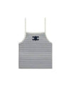 Striped Jersey Triumph Sleeveless Off White Navy - CELINE - BALAAN 2