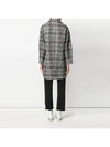 11Th Anniversary Ebra Check Double Coat Grey - ISABEL MARANT - BALAAN 5