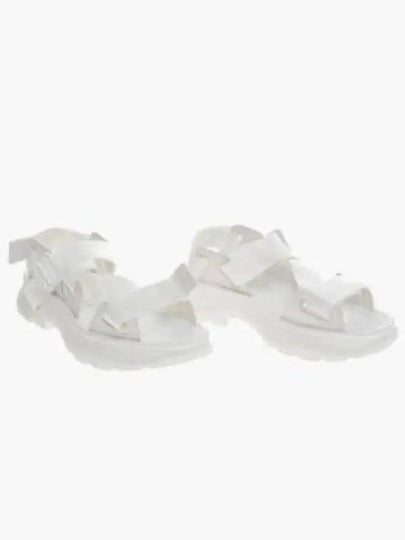 Tread Velcro Sandals White - ALEXANDER MCQUEEN - BALAAN 2