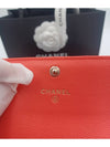 Logo Caviar Card Wallet Hot Pink - CHANEL - BALAAN 8