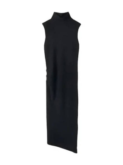 Helmut Lang high neck sleeveless knit dress black M09HW714001 - HELMUT LANG - BALAAN 2