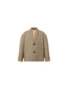 Prince ofwales Cropped Coat - LOUIS VUITTON - BALAAN 1