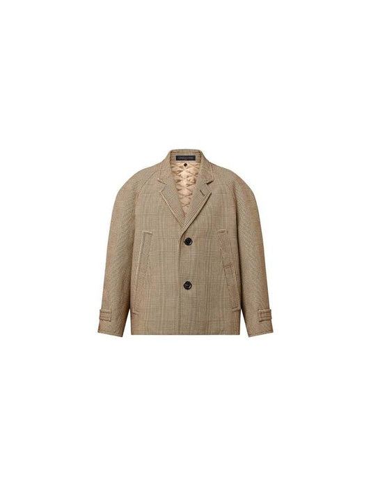 Prince ofwales Cropped Coat - LOUIS VUITTON - BALAAN 1