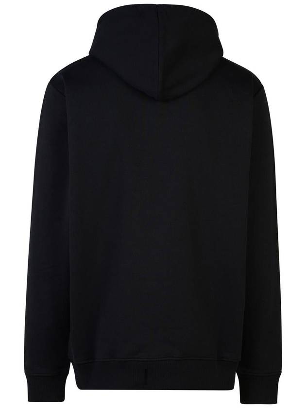 Balmain 'Signature' Black Cotton Sweatshirt - BALMAIN - BALAAN 3